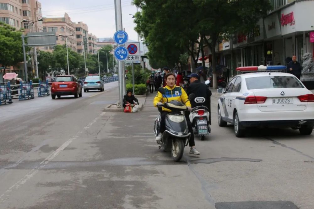 曝光台又一批非机动车逆行