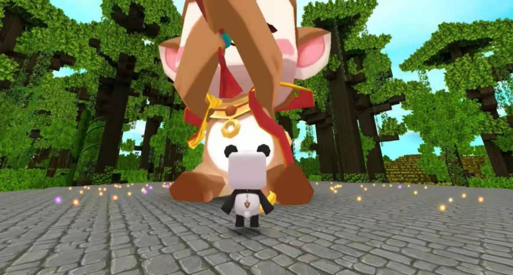 猴子成精,迷你世界驯服雨林猴王后,他还能给你吹笛子消遣_腾讯新闻