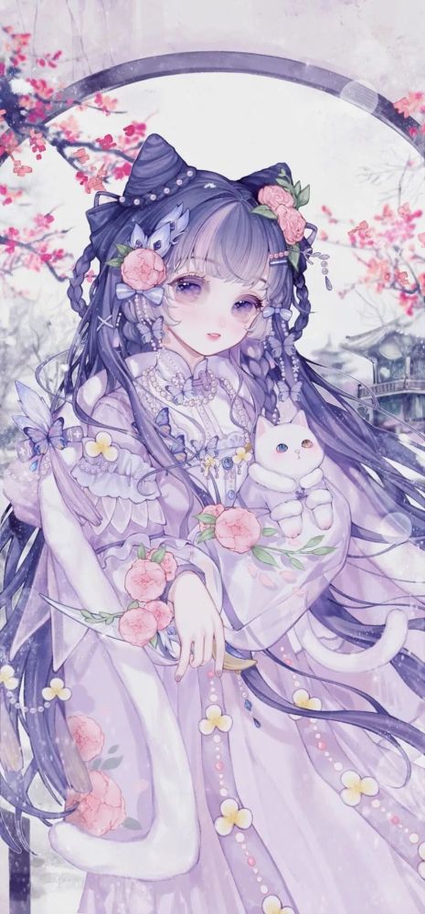 仙气古风美女壁纸|我的梦是温柔秋夜里的清风与月白,与你_腾讯新闻