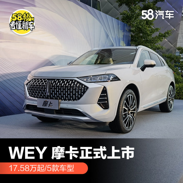 Wey摩卡上市指導售價17 58 21 萬元 5款車型 新聞百分百