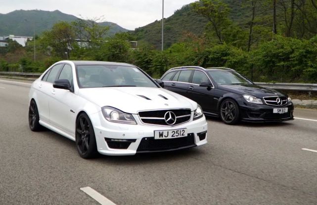 玩转二手奔驰 c63 amg w204|奔驰c级amg|奔驰amg|自然吸气引擎|奔驰