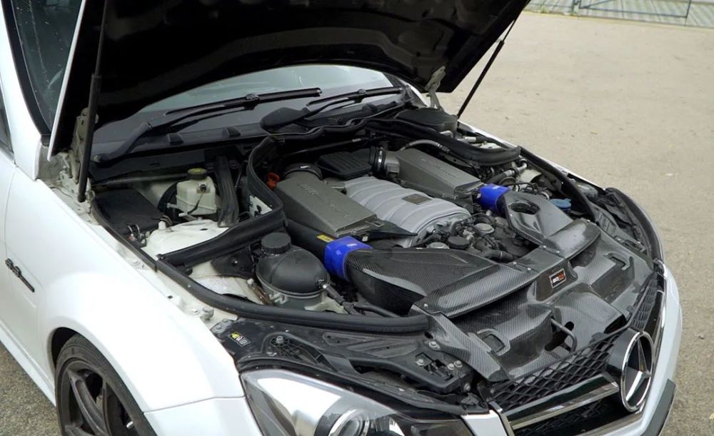 V8大排量 力王 玩转二手奔驰c63 Amg W4 腾讯新闻