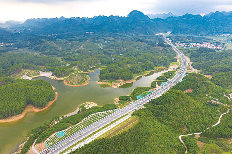7月通车!新柳南高速公路又有新进展 目前主体工程完成约95%