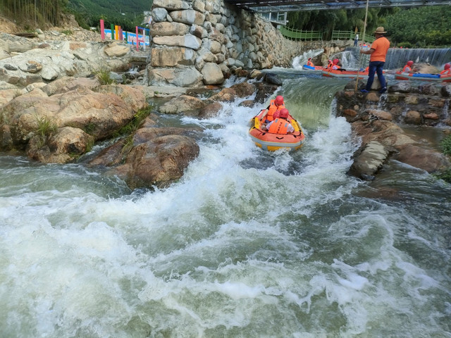 福建第一轻漂平和印象半径大芹山漂流