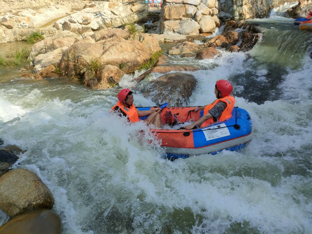 福建第一轻漂平和印象半径大芹山漂流