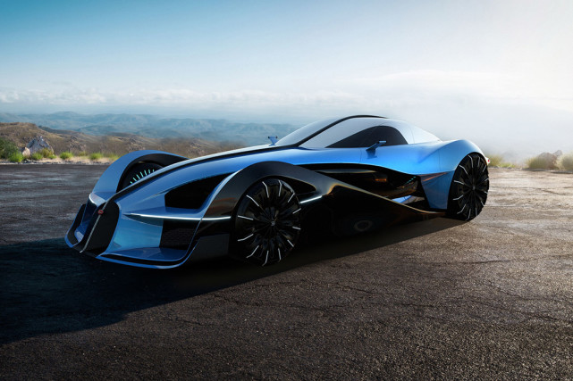 布加迪57运动电动重新设计