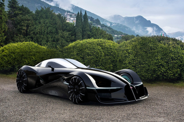 布加迪57运动电动重新设计