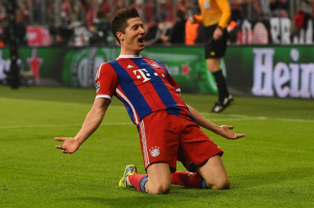 莱万多夫斯基8分钟59秒5个进球刷新了4项吉尼斯世界纪录