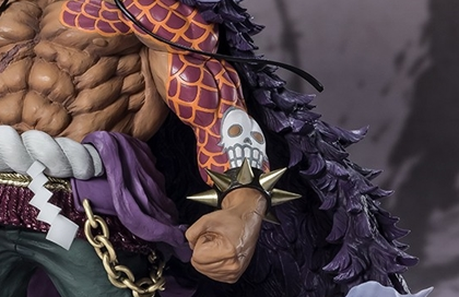 万代新出海贼王手办凯多被强行安上三寸金莲越看越怪