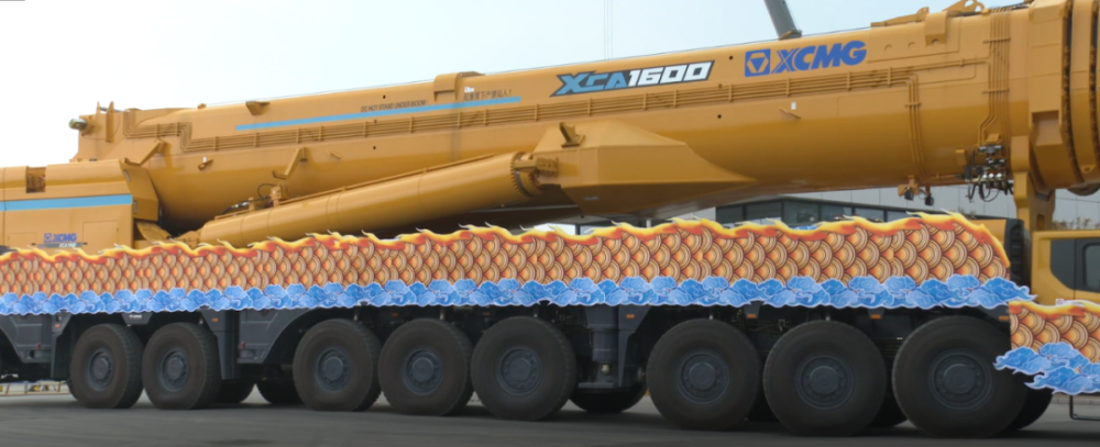 xca1600行业同吨级徐工占有率达80%累计吊重达200万吨累计安装风机超