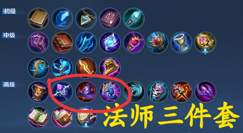 王者荣耀知道法师三件套射手三件套那么你知道坦克三级套吗