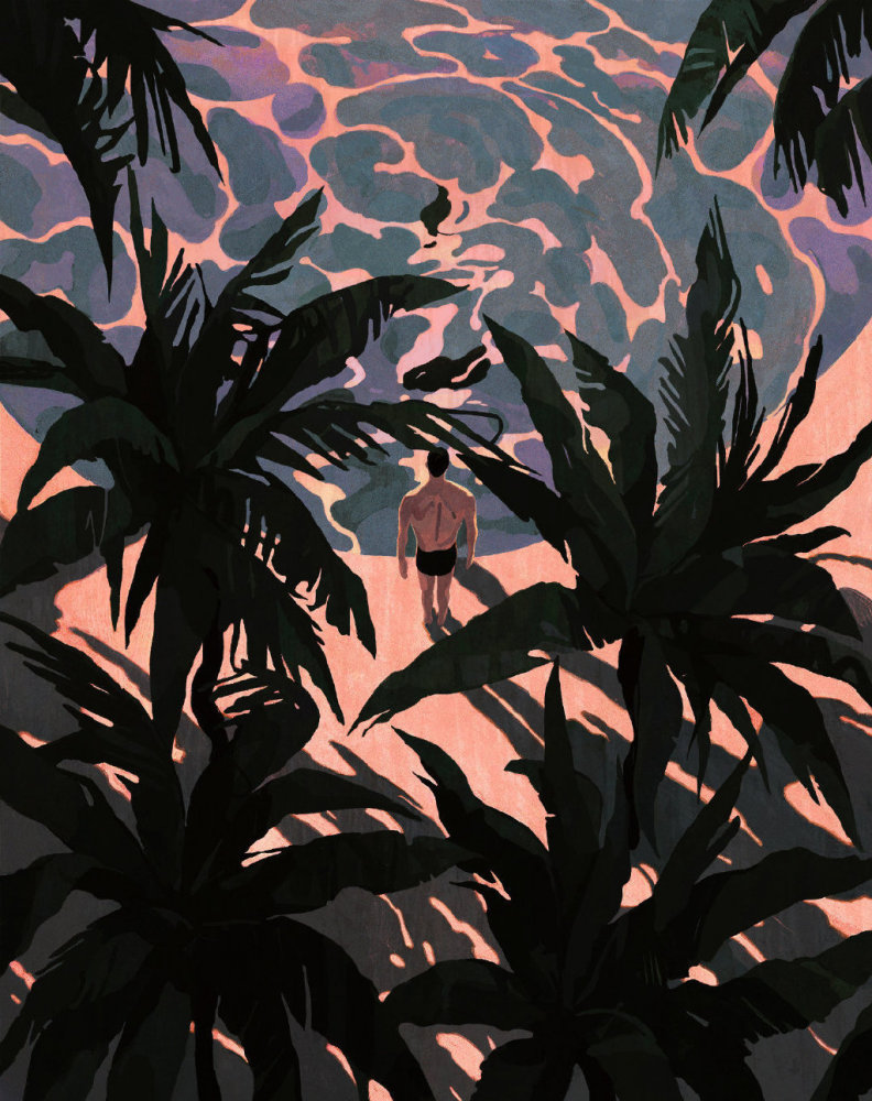 梦境灵感来源插画艺术家hokyoungkim