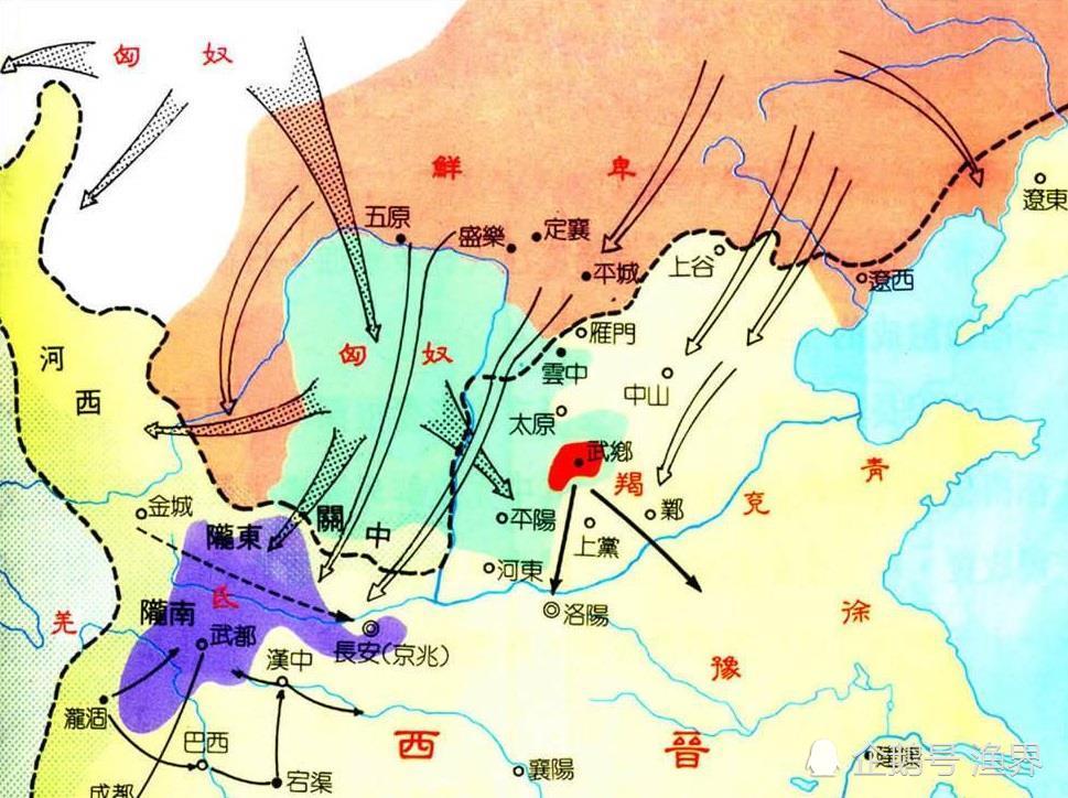 西晋灭亡的场景有多惨连续两个都城被攻破连续两位皇帝被俘虏