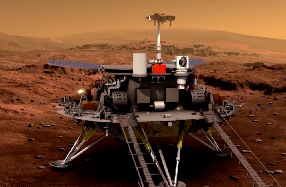 袁隆平院士逝世祝融号成功驶上火星表面丨科技早新闻