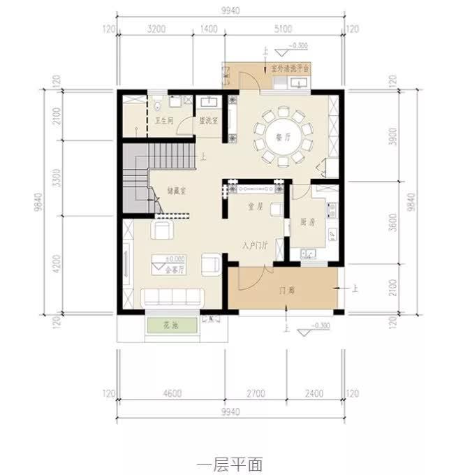 小開間農村自建房來了5款開間10米的農村別墅戶型好看又實用