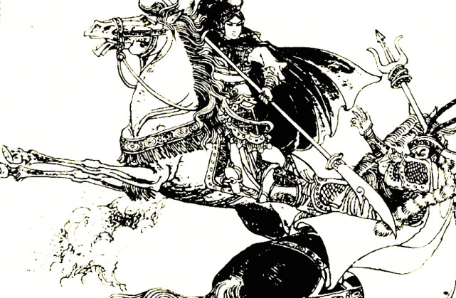 大败韩昌连斩八猛将的大刀王兰英,战败猛将金木耳的杨家将王兰英