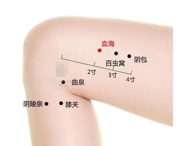 一个穴位,活血化瘀效果堪比三七,就在大腿内侧