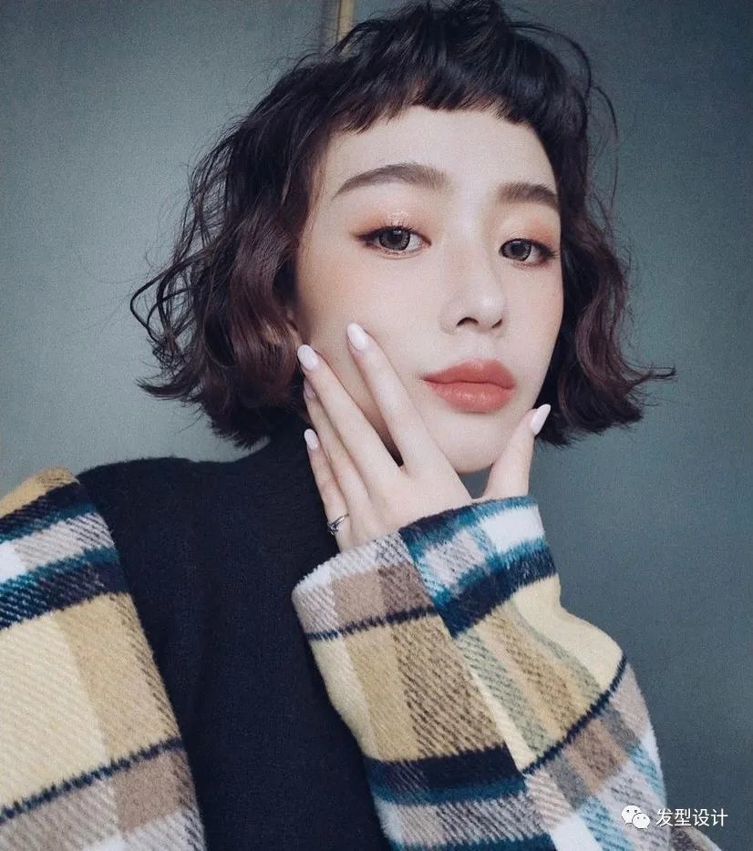 鬼马感眉上刘海