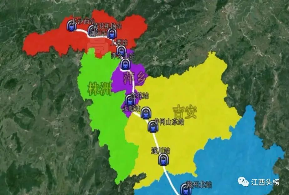 江西这几年将重点推进这几条铁路看看都有哪些