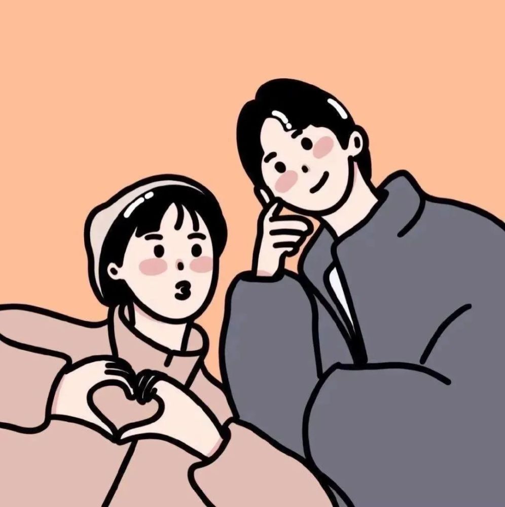 情侣头像丨别吵我在尝试没你的生活