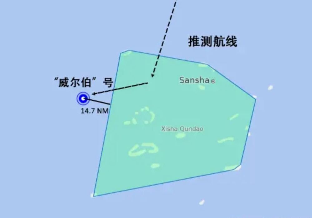 美国的领海只有3海里不承认他国家12海里领海权那是老皇历了