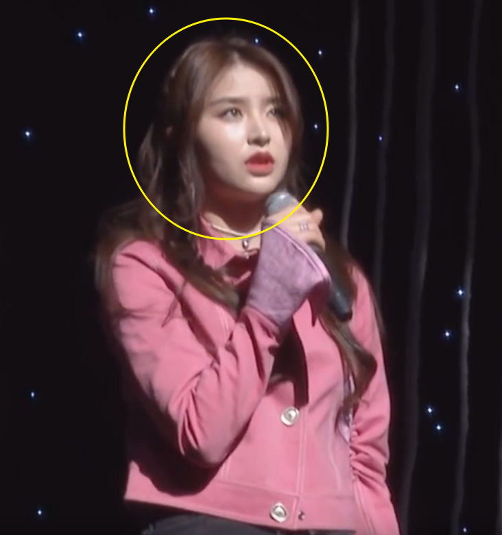 金子涵排练被怼脸拍,发福后颜值成焦点,身材不像女团成员