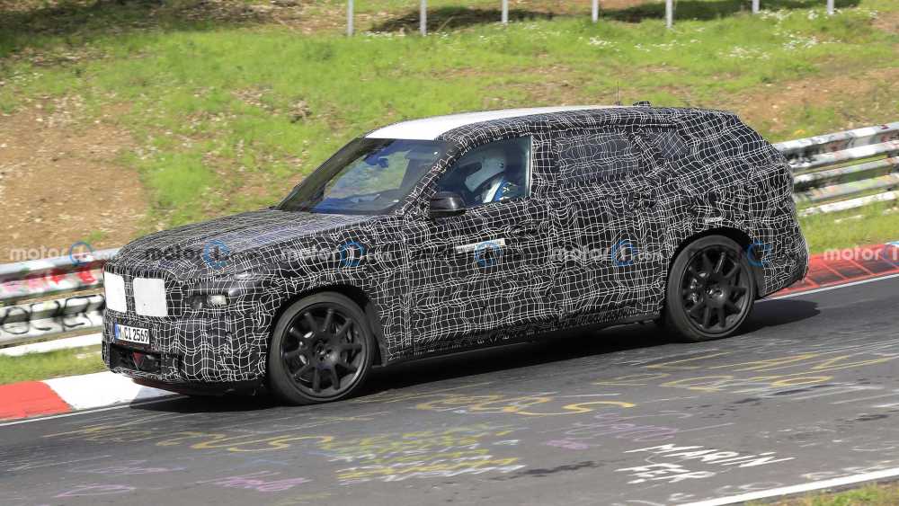 宝马x8插电混动版谍照曝光 外观更加厚重