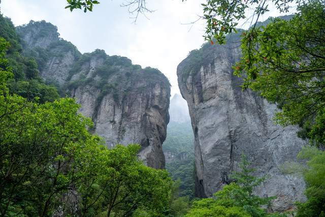 雁荡山八景之一显胜门十五元门票游一次绝对值得