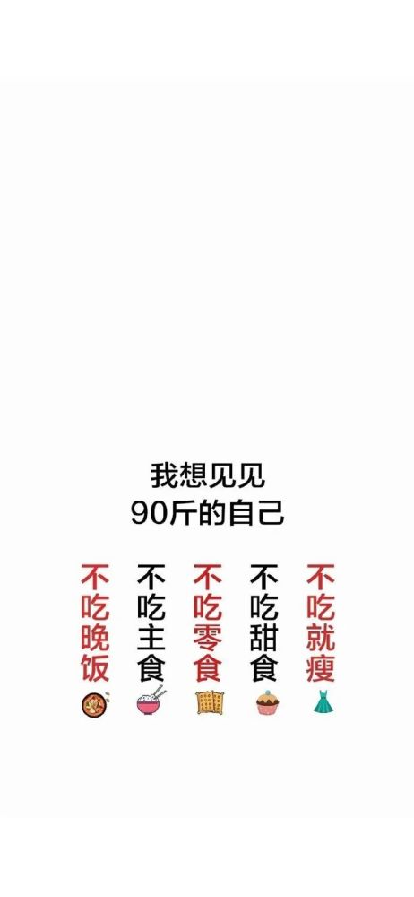 一组夏日减肥最强辅助壁纸!