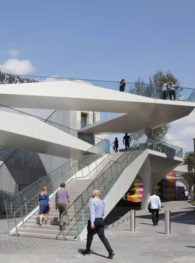 极简立体高线公园|英国格林威治半岛"潮汐"公园