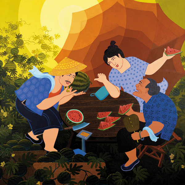 河南舞阳:荷锄也可弄丹青 田园牧歌入画来