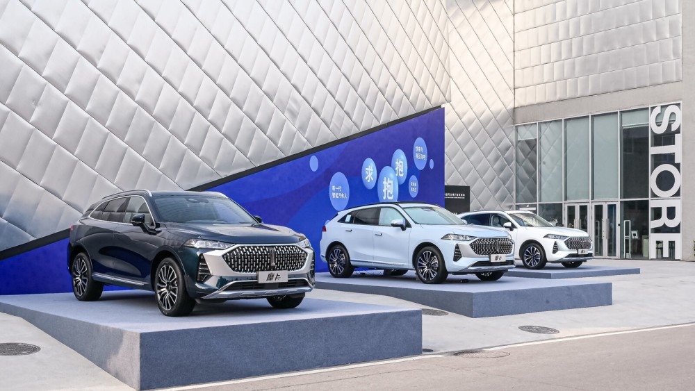 "国货代表未来",姚安娜空降wey摩卡上市发布会现场