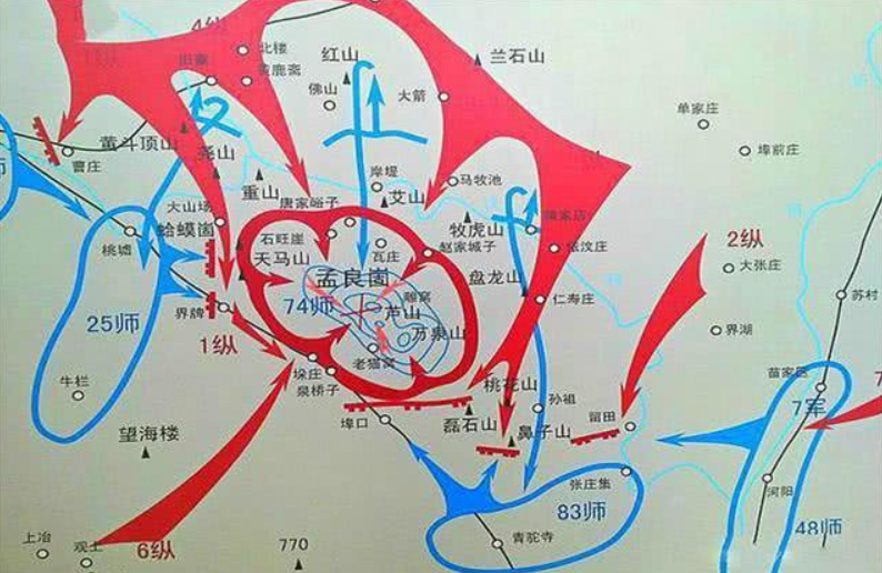 孟良崮戰役後15平方公里有數萬屍體陳毅心中感慨幾天沒睡