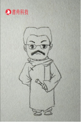 知造屋童心向党爱上简笔画中国共产主义先驱李大钊