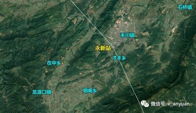 位于莲花县良坊镇白渡村.距离下一站永新站大约36公里,估计用时6分钟.