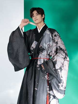 道袍的魅力你能阻挡吗?男袍子们最爱的汉服来喽!