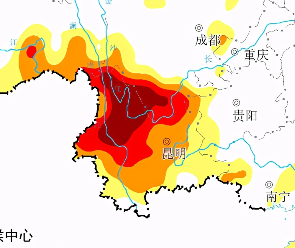 雲南!大面積降雨確定,乾旱將緩解!雨水主要落在雲南下列區域