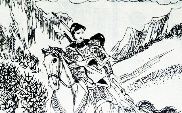 战败高怀德勇斗杨七郎的乌铁头,盘点杨家将中六大短暂的猛将