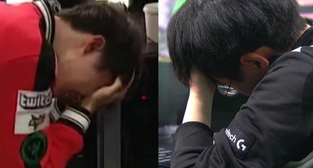 当时我看见faker颓坐在椅子上泣不成声,这个画面我永生难忘.