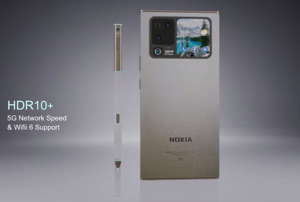 诺基亚x50pro概念图骁龙8882亿像素6000mah还支持120hz高刷