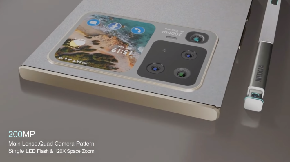 诺基亚x50pro概念图骁龙8882亿像素6000mah还支持120hz高刷