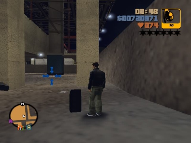 GTA3隐藏包裹位置图片