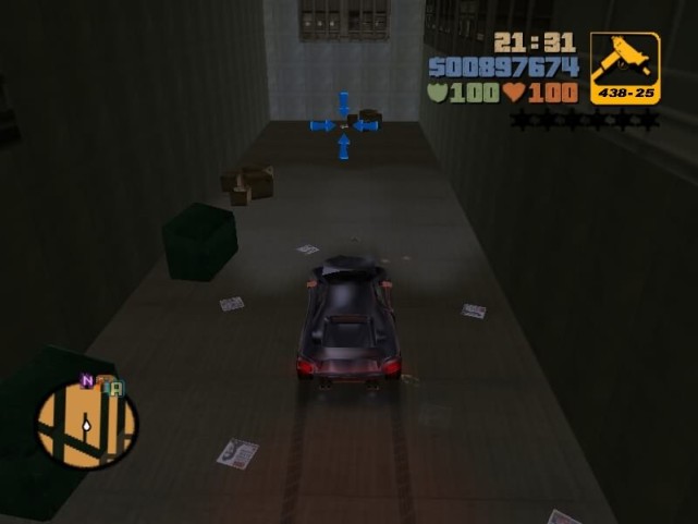 GTA3隐藏包裹位置图片