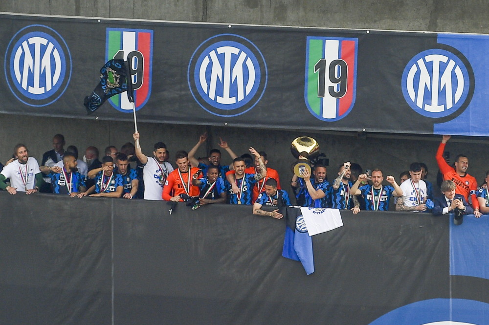 外代二线足球意甲国米夺冠