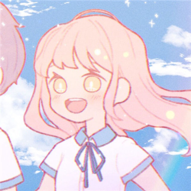 share 动漫情头 情侣头像 一对两张