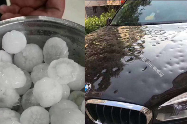 冰雹把车砸出小坑怎么修,专业技术焕然一新