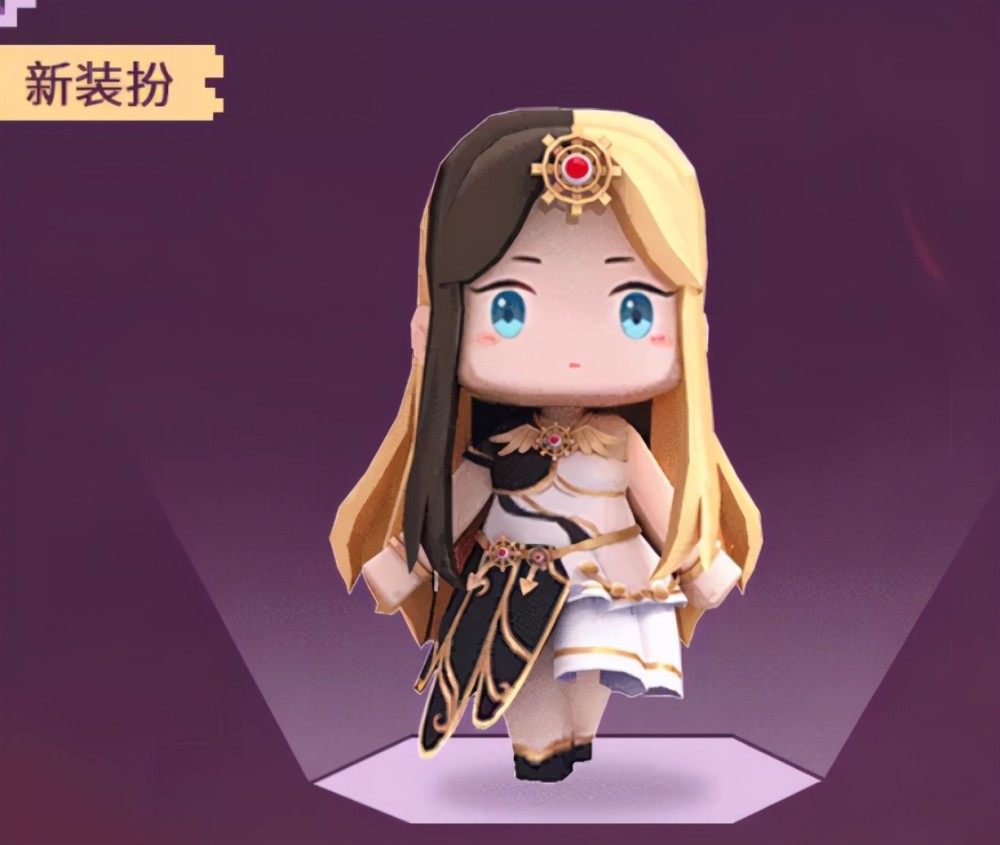 迷你世界新坐骑新装扮登场像光一样闪耀的白光莹多亮眼