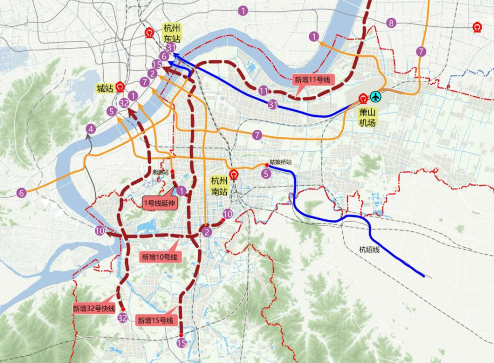 統籌推進軌道交通四期的規劃建設,積極與杭州市及周邊區市進行對接