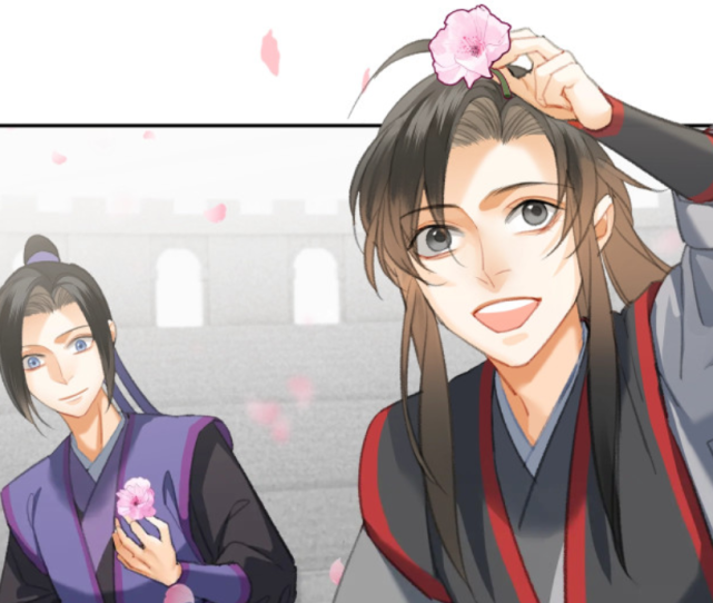 魔道祖师 漫画 羡羡秒换装 百凤山 蓝姑娘 来了 腾讯新闻