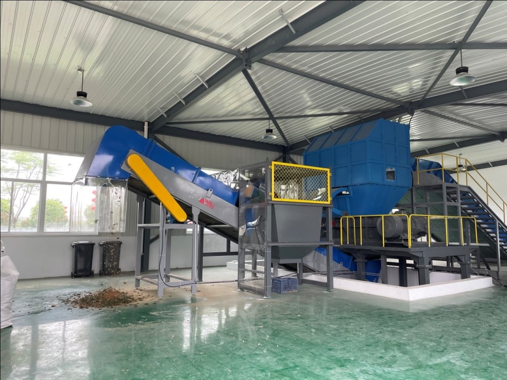 高淳区大件垃圾分拣中心正式投入运营